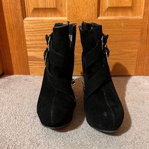 Black Heeled Booties